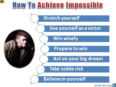 How To Achieve Impossible - 7 achievement components Vadim Kotelnikov