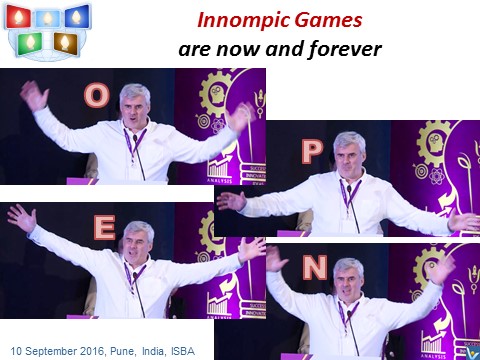 Vadim Kotelnikov - Innompic Games are OPEN, Innompic launch ceremony, India, ISBA 2016