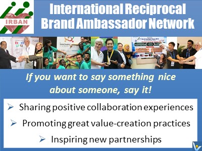 IRBAN International Reciprocal Brand Ambassador Network - mission, slogan