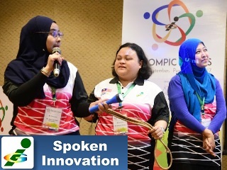 1st Innompic Games Malaysia Team presentation KoRe Innovative Thinking Tools torch rope