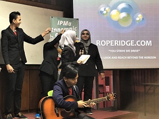 Hanna Kamal team Malaysia univeristy innompic tam IPMA 2018