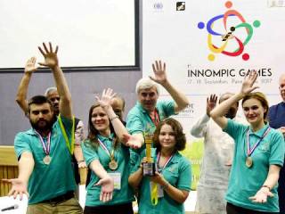 World Best Innovation Team Russia, Vadim Kotelnikov, 1st Innompic Games 2017, India