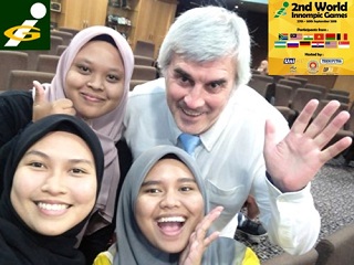 Innompic Games 2018 Malaysia Organising Committee UniKL girls Vadim Koyelnikov