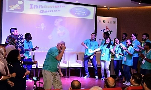 Innompic song "I Have a Difference To Make!", Vadim Kotelnikov, 1st Innompic Games, teams singing, Malaysia International