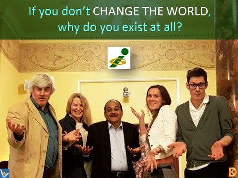 Change the world quotes, Vadim Kotelnikov, Rajendra Jagdale, Ksenia Kotelnikova Irina, Dennis Kotelnikov